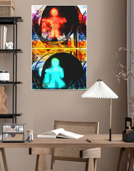 Poster Ampelmann