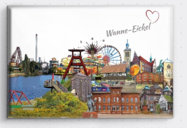 Magnet Stadtcollage Wanne Eickel