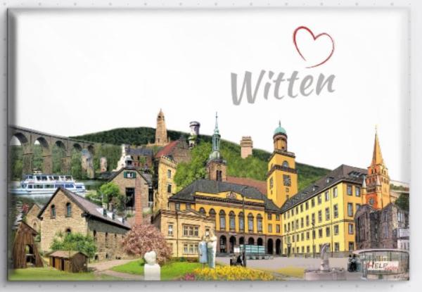 Magnet Stadtcollage Witten
