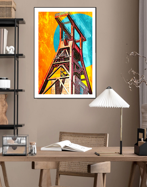 Poster Zollverein seitlich